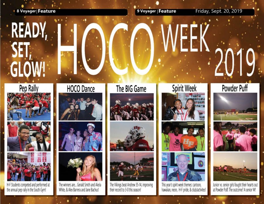 Ready, Set, Glow! Heres a quick look into H-Fs Homecoming Week 2019.