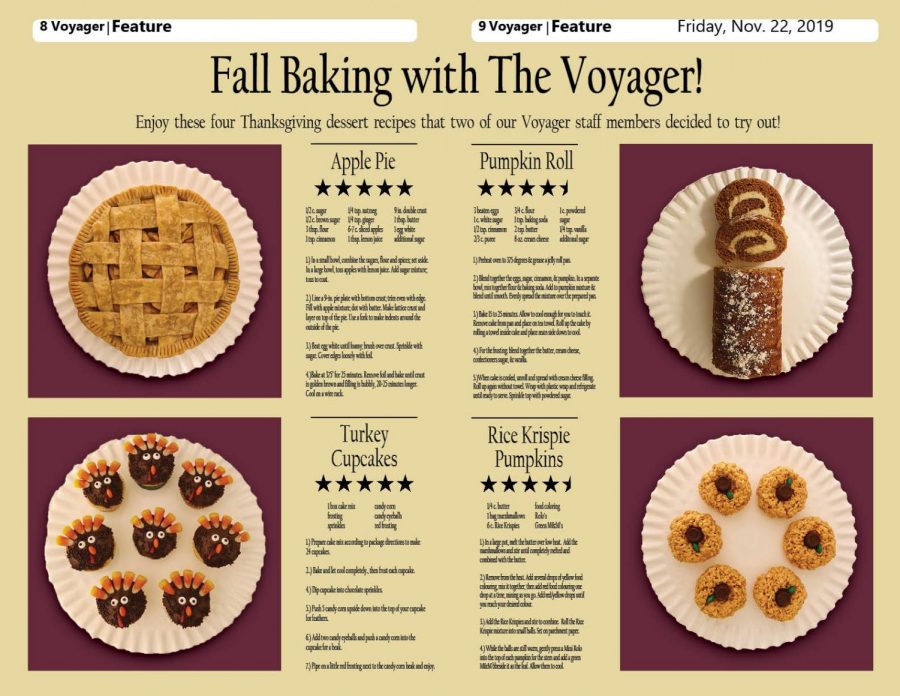 Fall Baking with the Voyager!
