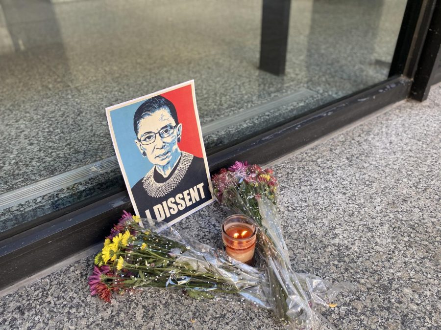 I dissent became a slogan associated with RBG in the early 2000s, when she made a jarring dissent in the Bush v. Gore supreme court decision. Her name, image and slogan became an American symbol of democracy, equality and feminism.