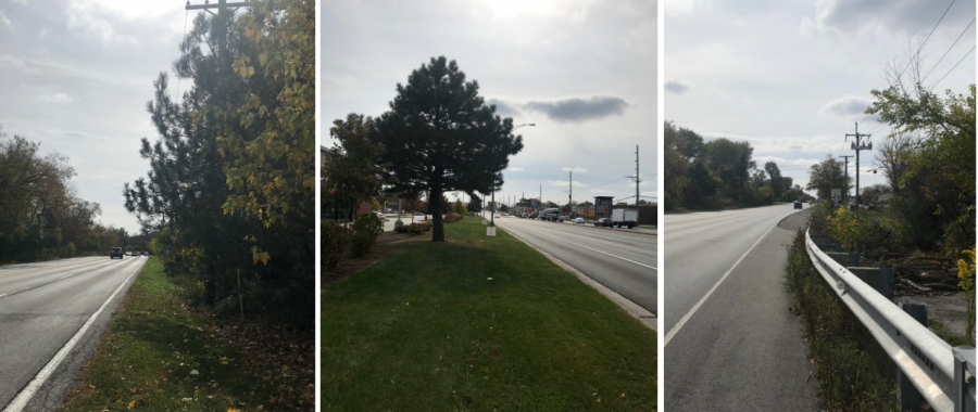 Sidewalk-less+streets+from+left+to+right%3A+Dixie+Highway+near+Idlewild+Country+Club%2C+Halsted+near+Krispy+Kreme%2C+and+Governors+Highway+by+Cherry+Plaza