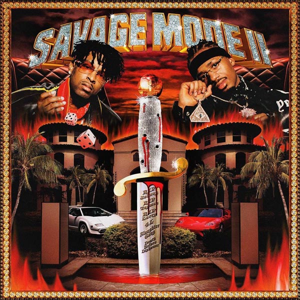 Album cover for 21 Savages Savage Mode II