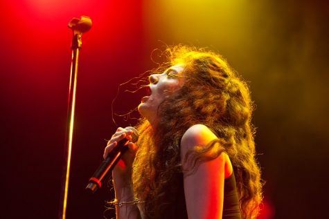 Lorde at Lollapalooza in 2014, relishing in the success of her first album. 