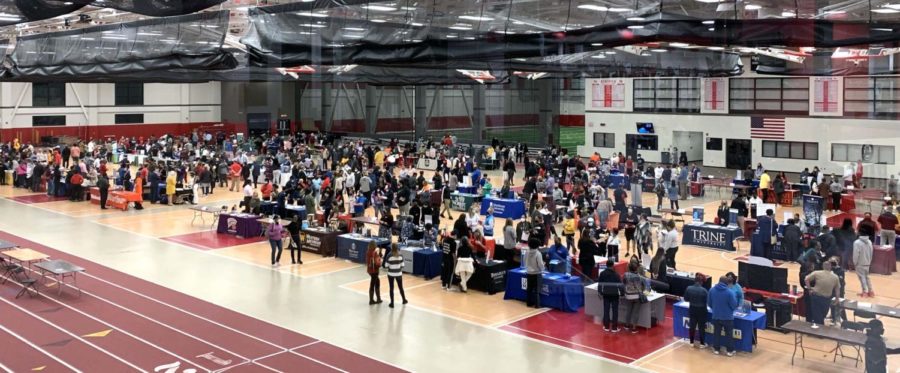 H-Fs 2021 College Night that hosted over 140 colleges and universities.