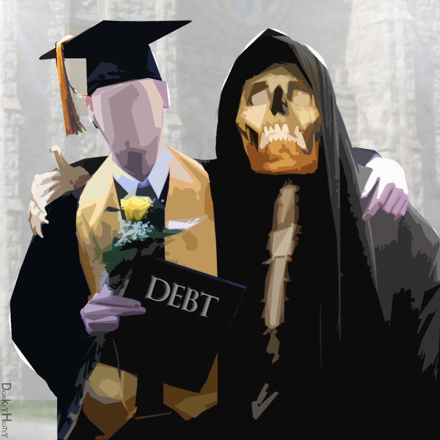 Life Sentence of College Debt in America