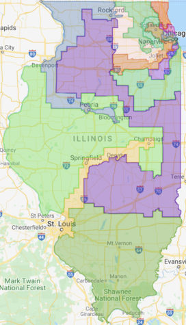 Illinois district map
