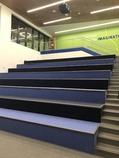 The Learning Commons at Lake Zurich High School, one of the schools visited for inspiration for the new wing.