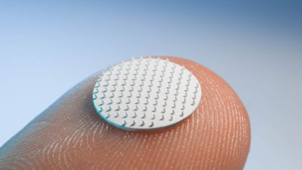 Example of microneedle patch.