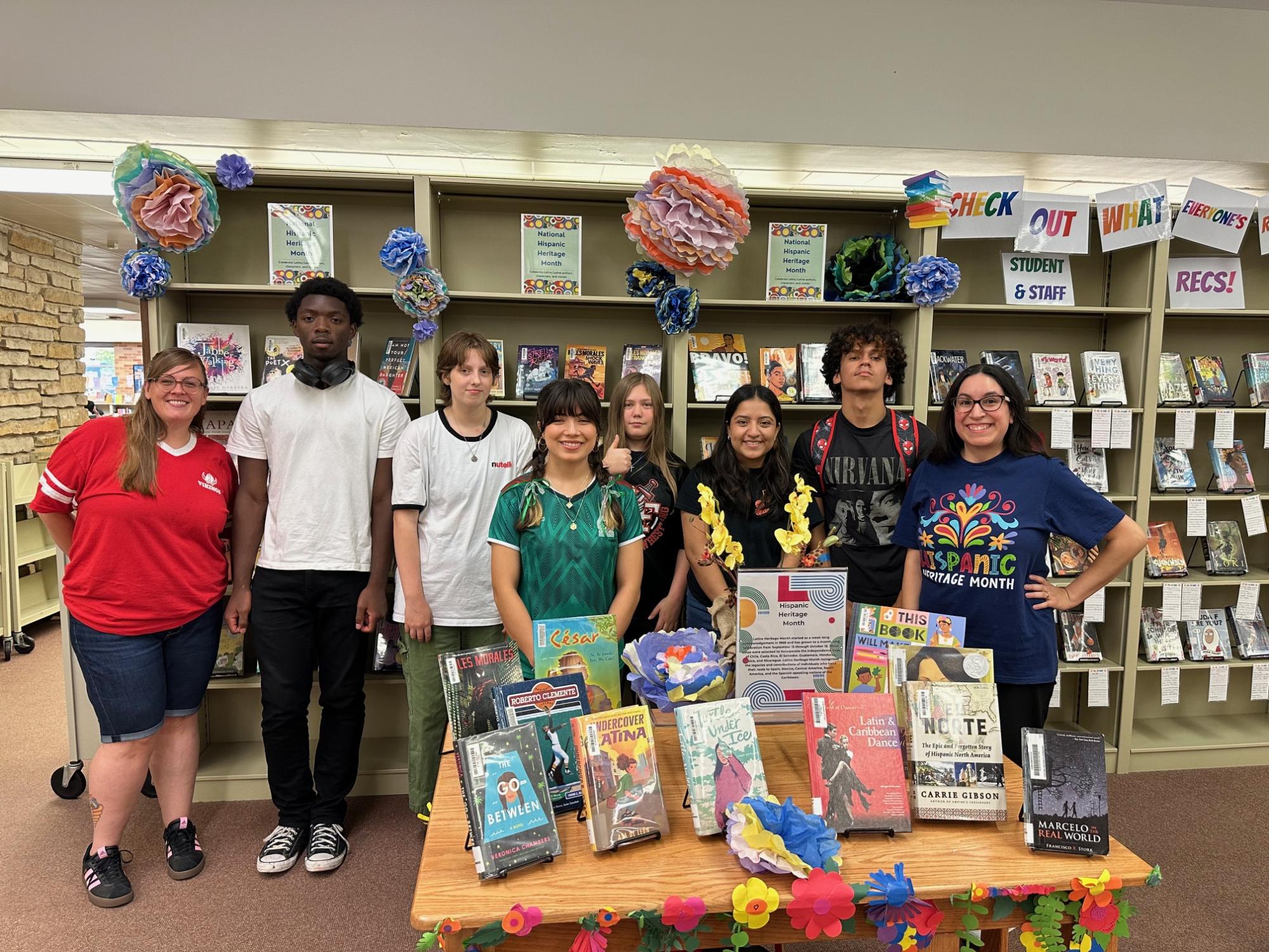 Done and Dandy, finished with the decorations for Hispanic Heritage Month.