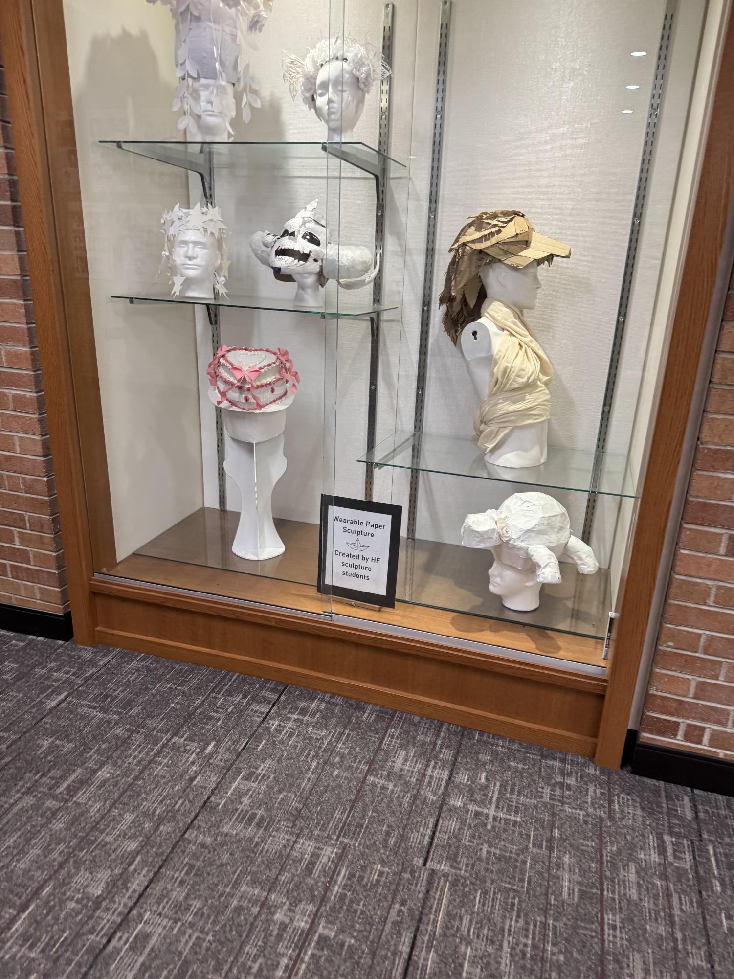 The art made from the Sculpture Classes