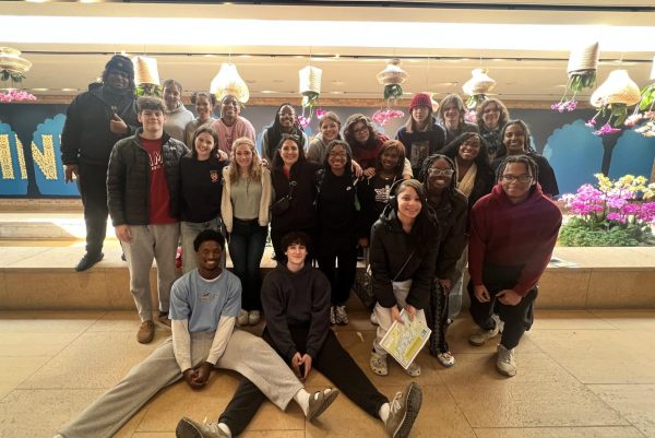AP Environmental Students inside of the Chicago Botanical Garden