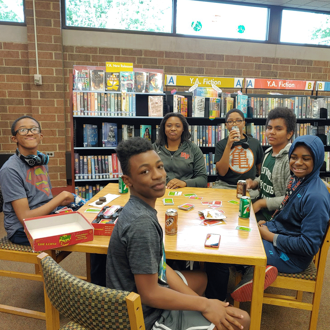 Fun for all ages. Homewood Public Library offers events for teens, kids and adults to encourage student usage of the library.